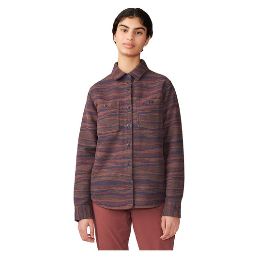 W Granite Peak Long Sleeve Flannel Shirt