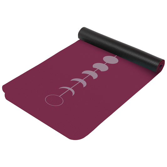 Zweifarbige Yogamatte
